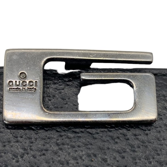 GUCCI Vintage G-Clasp Leather Long Wallet - Picture 9 of 12